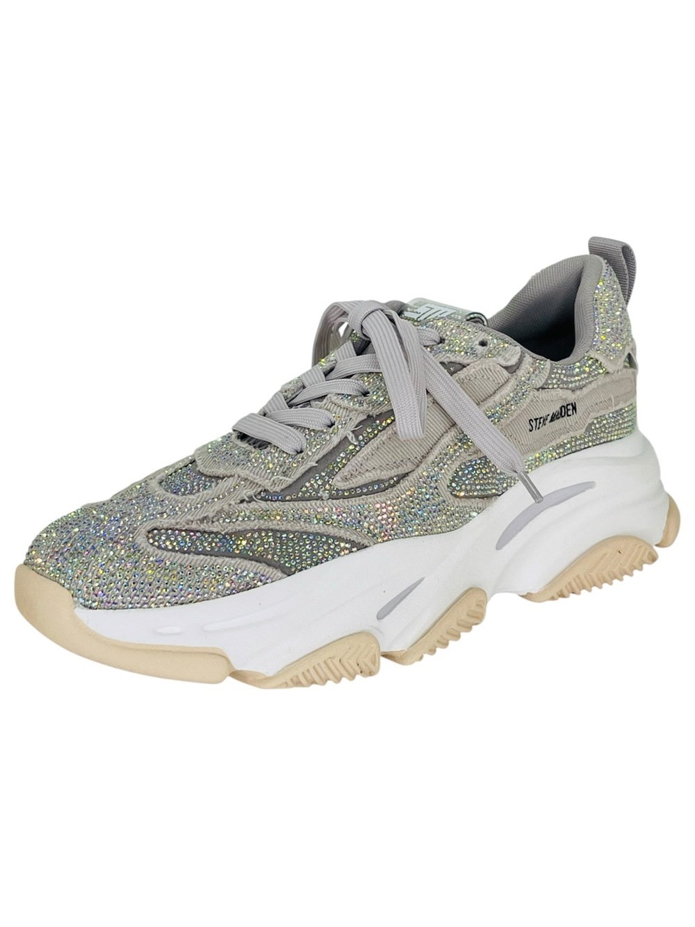 Steve Madden Permit Fluorescent Rhinestone Womens Sneakers Size 11M